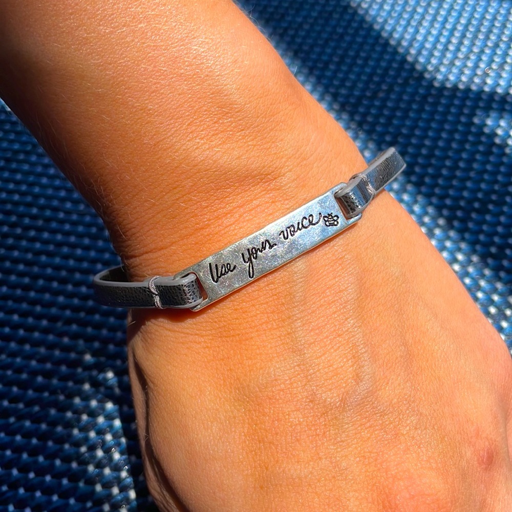 Silver Bellissima Bracelet - Use Your Voice